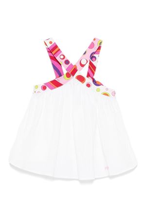 top in cotone bianco EMILIO PUCCI KIDS | PW5B02P0492100